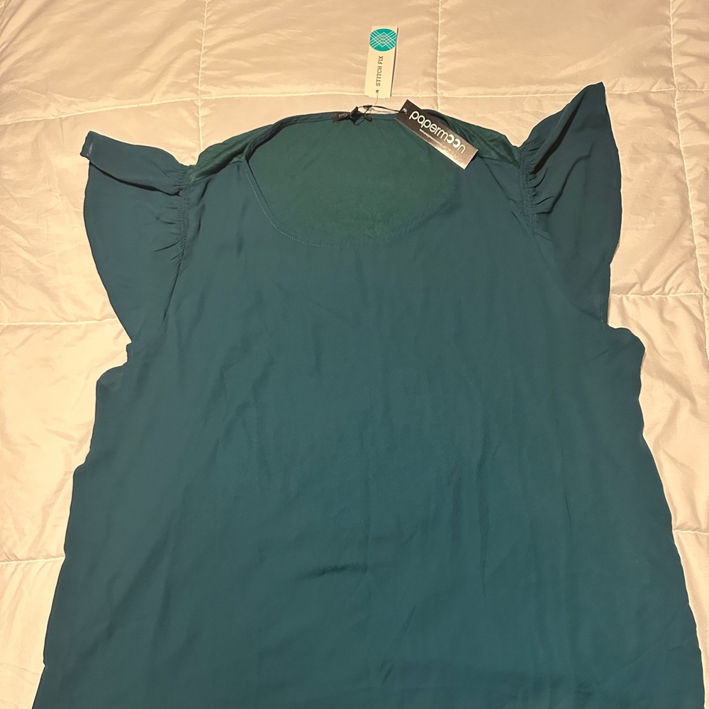 Papermoon Flutter Sleeve Blouse